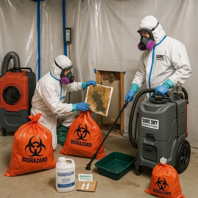 Contaminated Water Handling Protocols process in Kennebec, SD